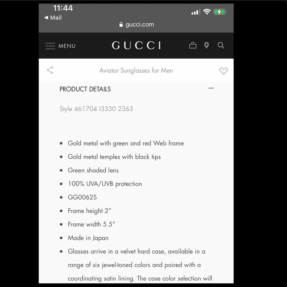 NEW✨ Gucci sunglasses 😎 - Picture 12 of 12